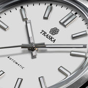 Relógio TRASKA Commuter 38 Arctic White 8233